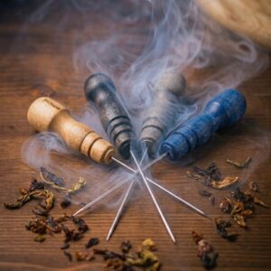 Поукър с дървена дръжка